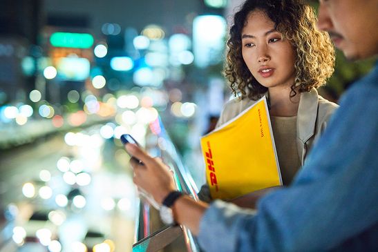 DHL Brand Shooting Bangkok