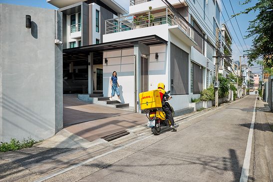 DHL Brand Shooting Bangkok