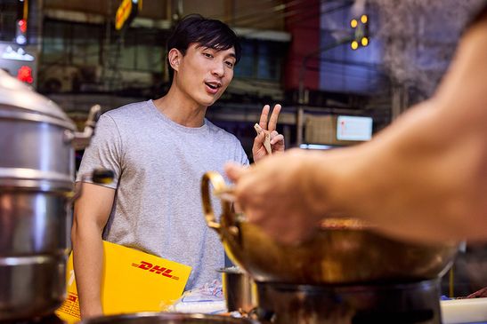 DHL Brand Shooting Bangkok