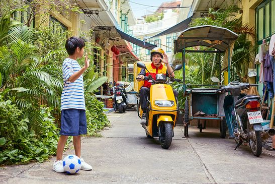 DHL Brand Shooting Bangkok