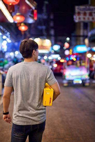DHL Brand Shooting Bangkok
