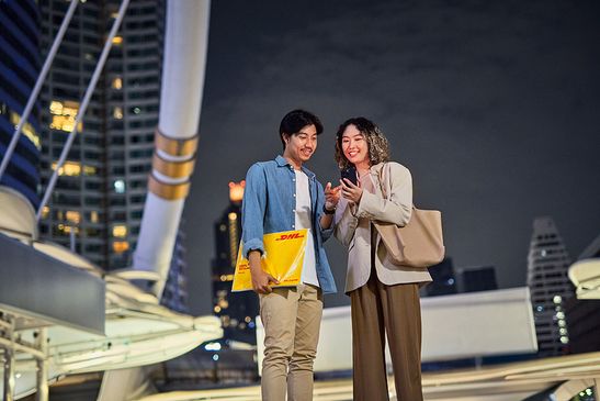 DHL Brand Shooting Bangkok