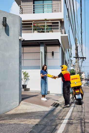 DHL Brand Shooting Bangkok