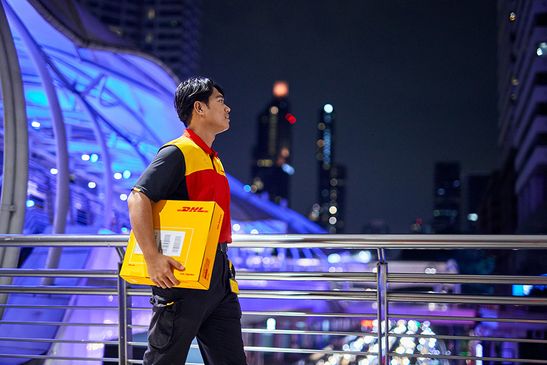 DHL Brand Shooting Bangkok