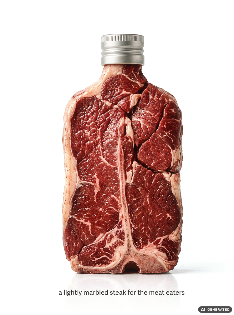 Ein Steak-Duft, KI-generiert
